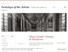 Tablet Screenshot of francefootsteps.com